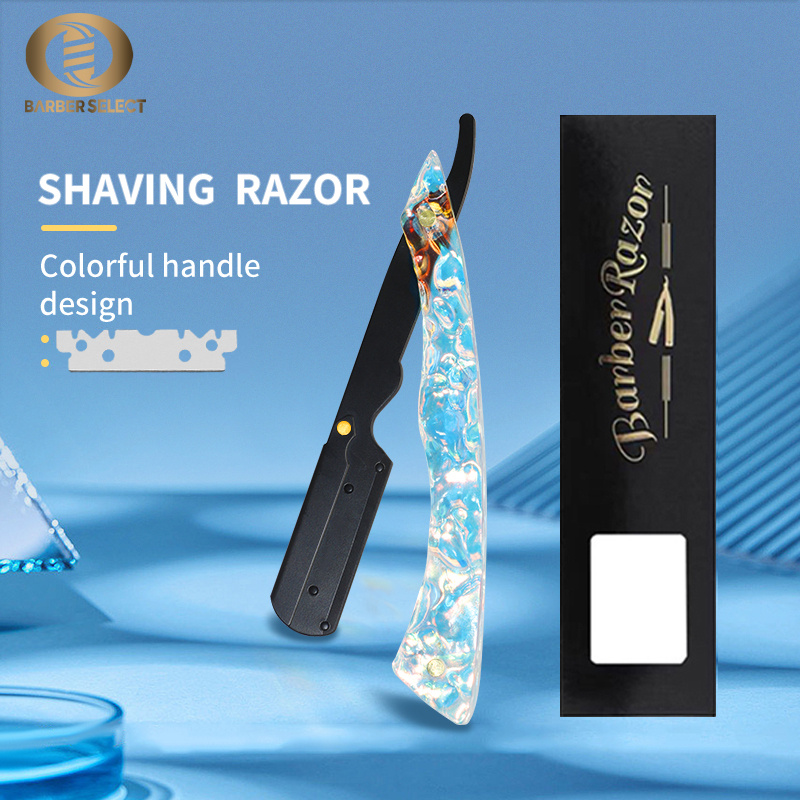 Straight Razor Safety - Folding Barber Razor For Shaving Men