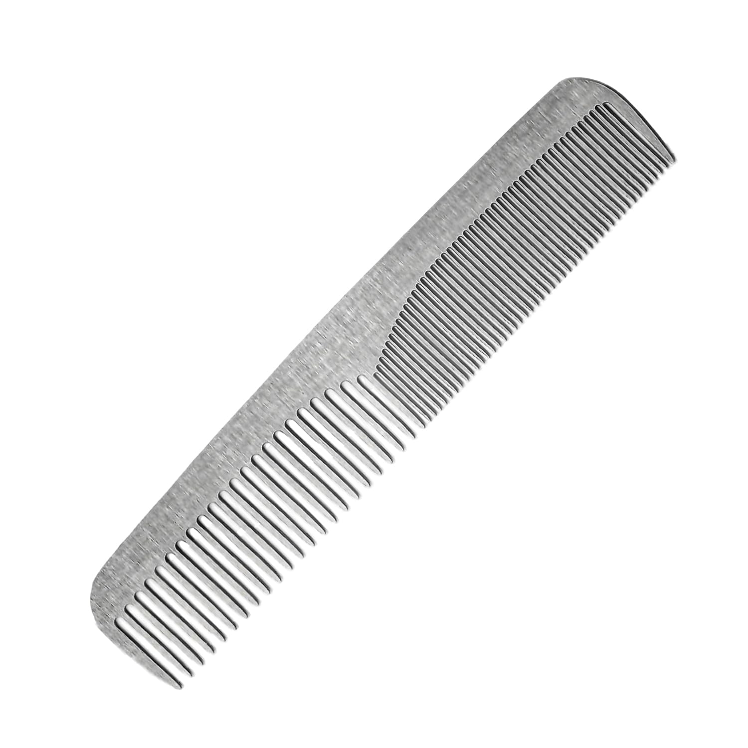 Mens Grooming Barber - Stainless Steel Comb, Barber Grooming Comb