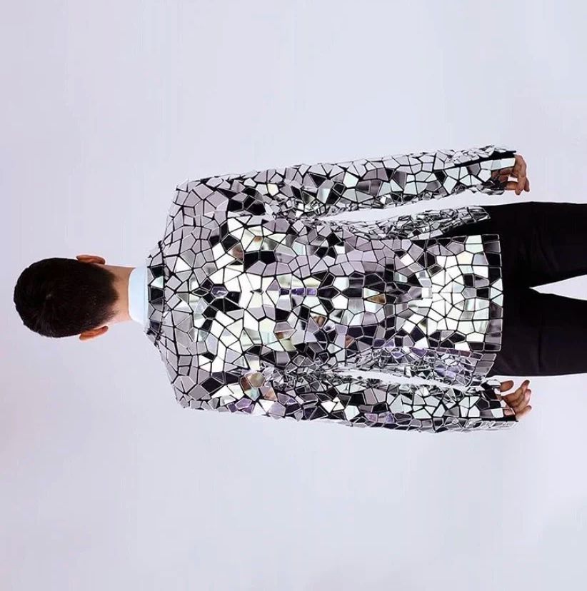 Men'S Grooming Mirror - Event Concert outfit mirror suit Groom