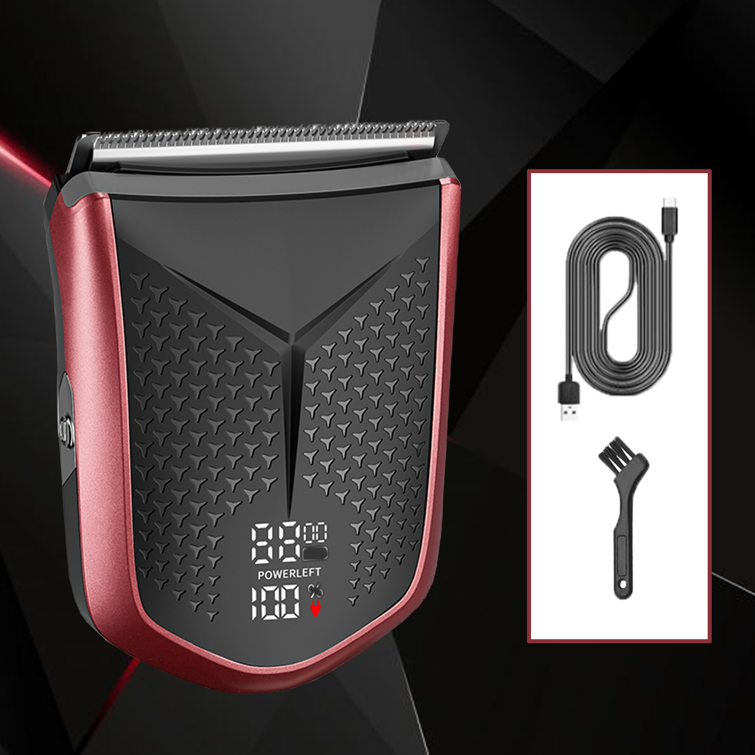 Mens Grooming Barber - Cordless Hair Clipper For Men Rechargeable