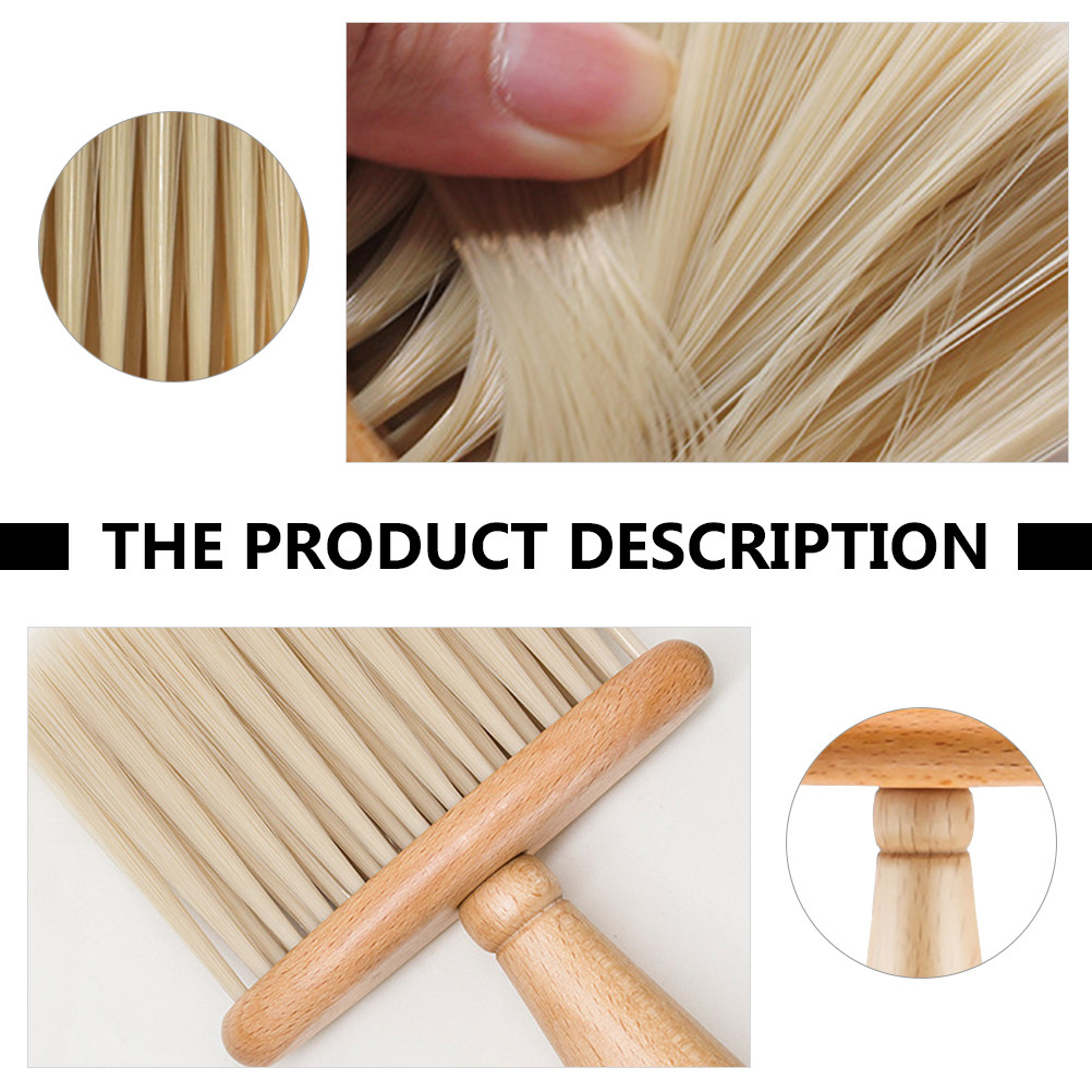 Mens Grooming Barber - 1Pcs Neck Duster Brush Soft Bristle