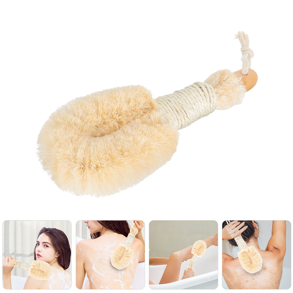 Exfoliating Scrub Mens - 2Pcs Eco Friendly Sisal Body Brush