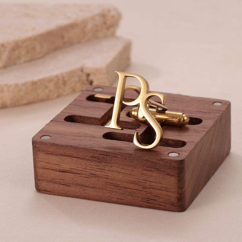 Stainless Steel Custom Cufflin - Men Grooming Usa のレビューと価格