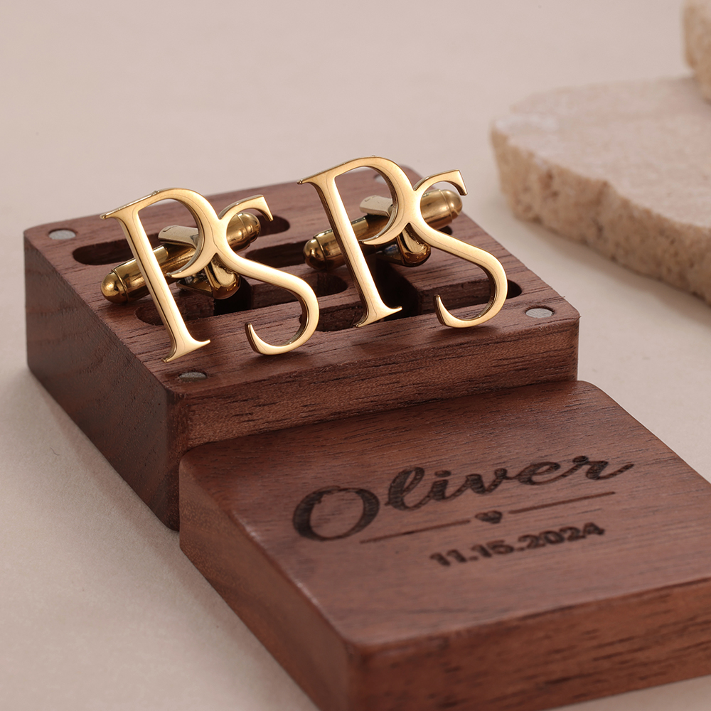 Stainless Steel Custom Cufflin - Men Grooming Usa のレビューと価格