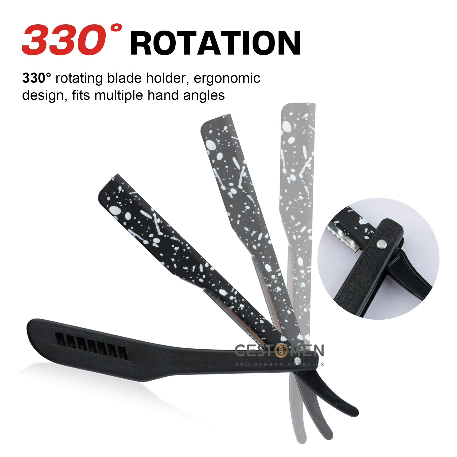 Newest 1PCS Men's Classic Fold - Straight Razor Safety のレビューと価格