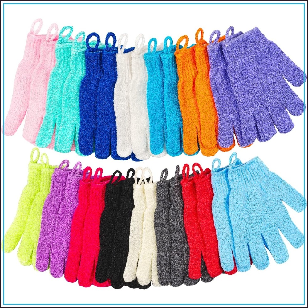 30 Pcs Exfoliating Gloves for  - Exfoliating Scrub Mens のレビューと価格