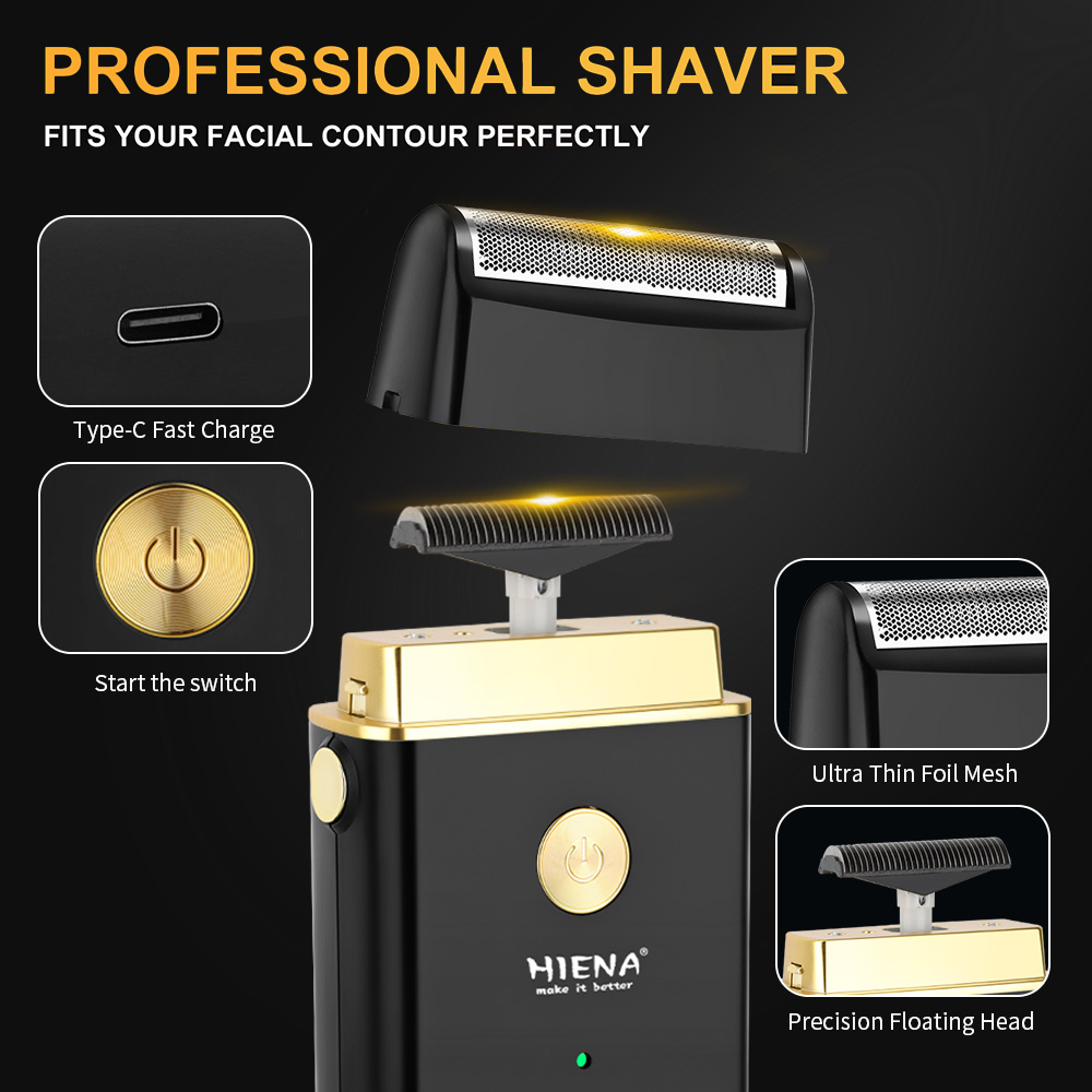 HIENA 4-in-1 Hair Clipper Set  - Mens Grooming Barber のレビューと価格