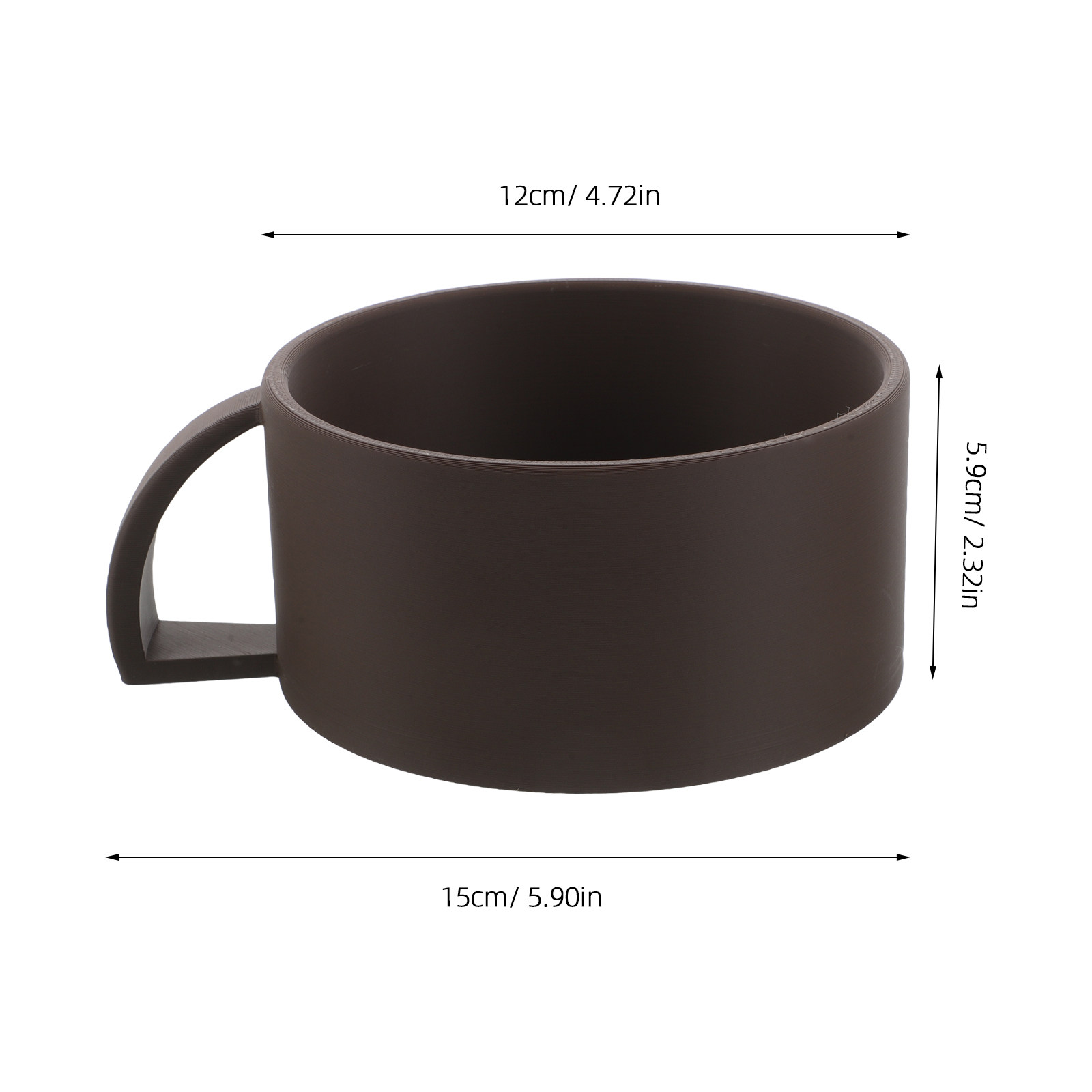 Shaving Bowl for Men Brown Wid - Men Grooming Usa のレビューと価格