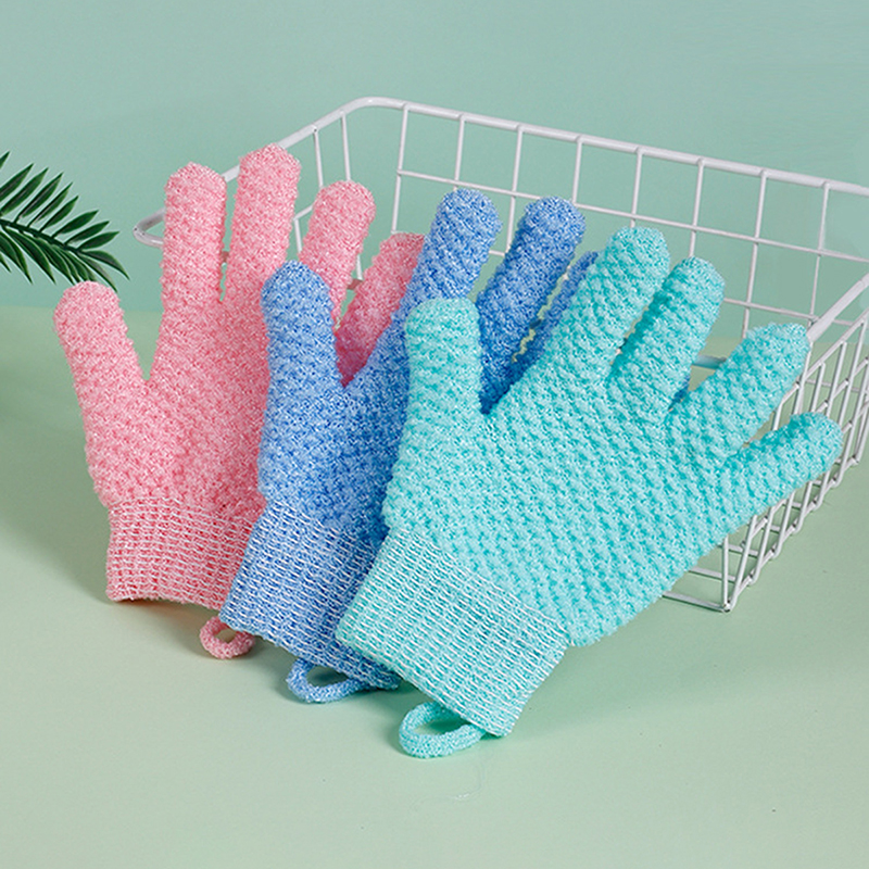 2PCS Exfoliating Bath Gloves S - Exfoliating Scrub Mens のレビューと価格