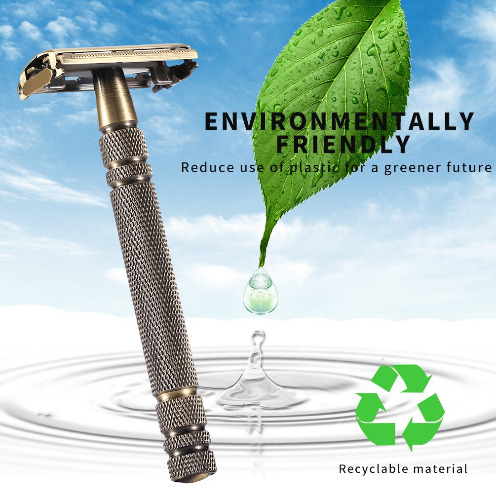 YINTAL Men's Bronze Classic Do - Straight Razor Safety のレビューと価格