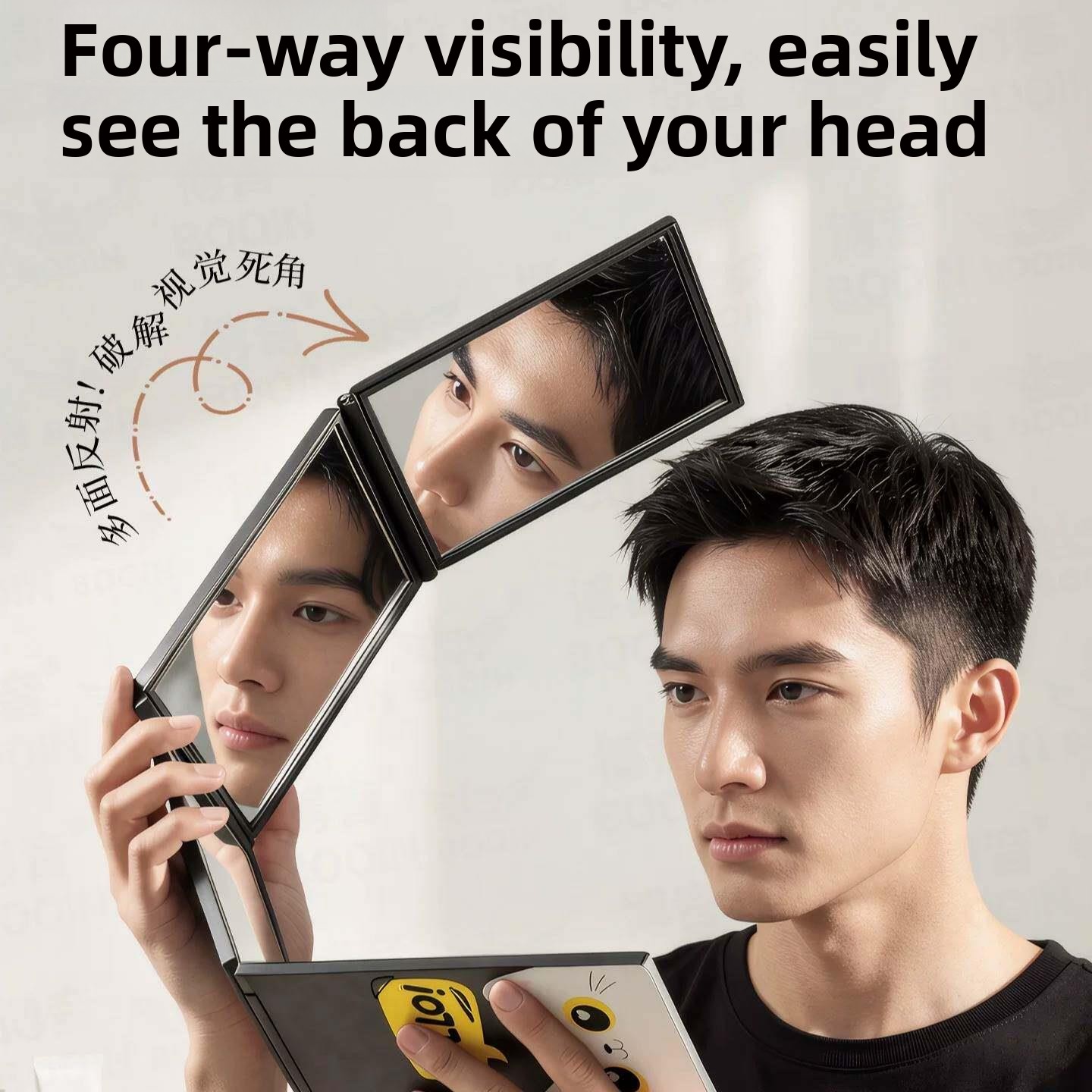 Portable Large Multi-Functiona - Men'S Grooming Mirror のレビューと価格