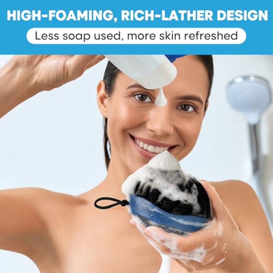 Shower Scrubber for Body 2-in- - Exfoliating Scrub Mens のレビューと価格