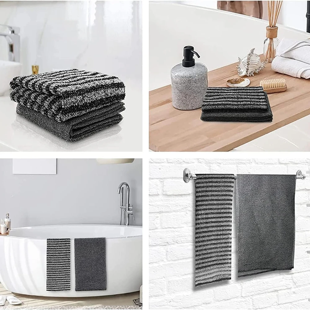 Exfoliating Body Scrubber, Bac - Exfoliating Scrub Mens のレビューと価格