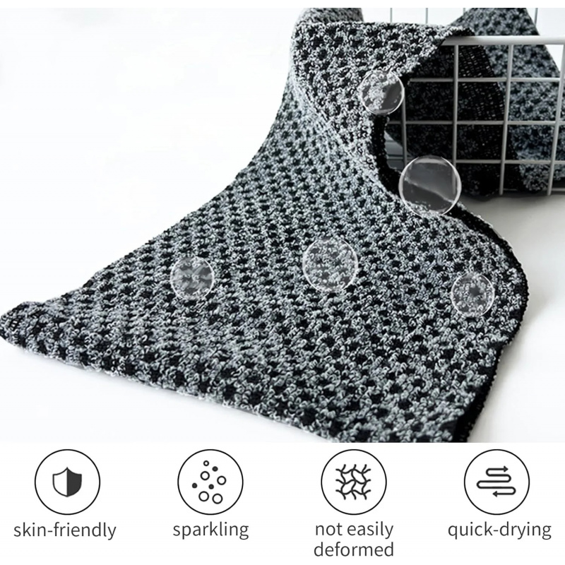 Exfoliating Body Scrubber, Bac - Exfoliating Scrub Mens のレビューと価格