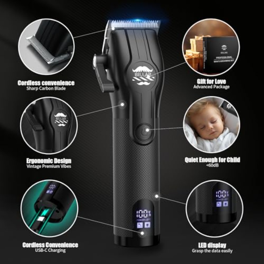 ® Cordless Barber Kit, Profess - Mens Grooming Barber のレビューと価格