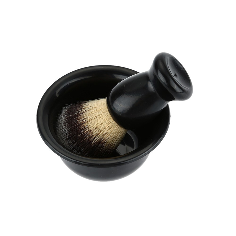 Shaving Brush and Bowl with Ac - Mens Grooming Barber のレビューと価格