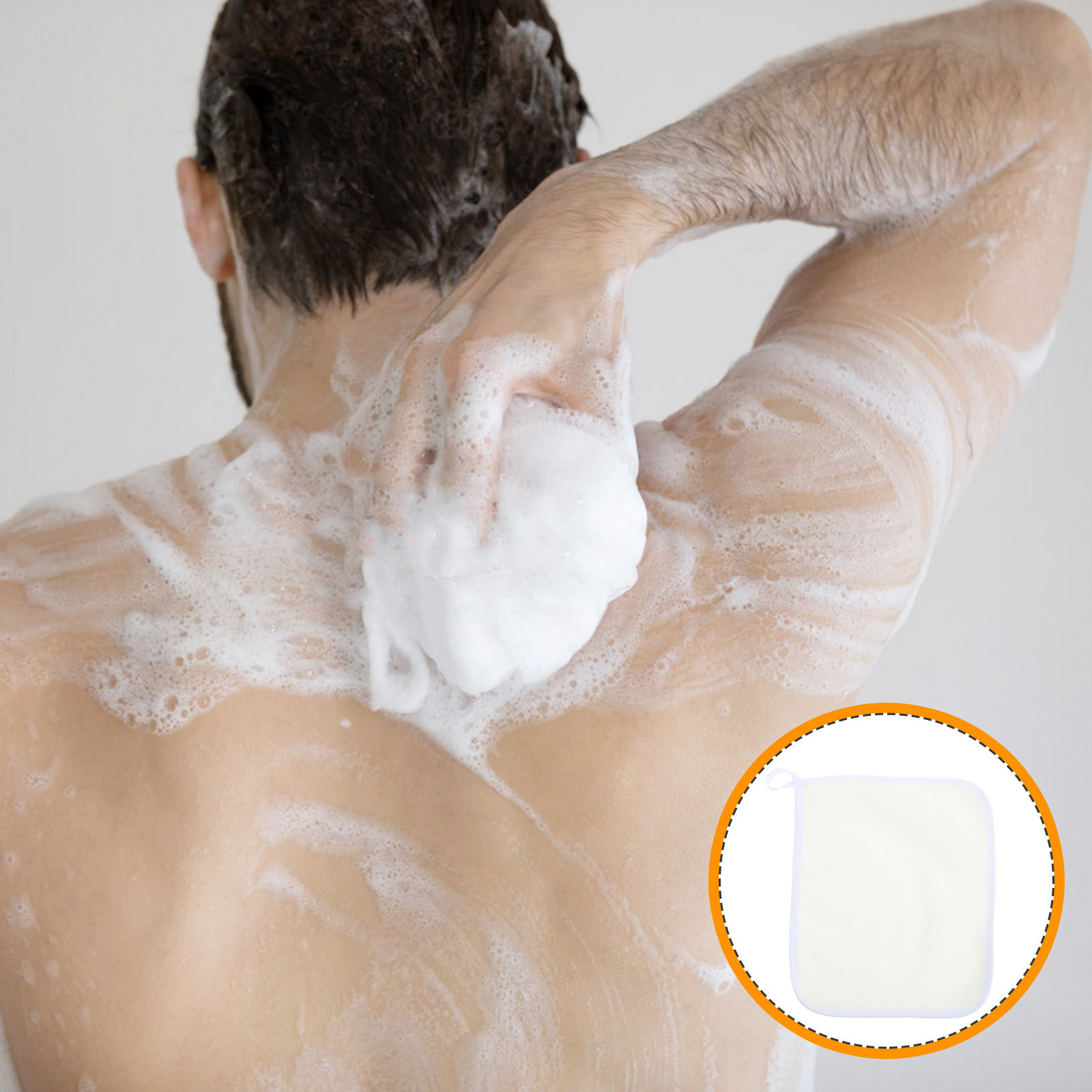 4Pcs Exfoliating Washcloths Be - Exfoliating Scrub Mens のレビューと価格