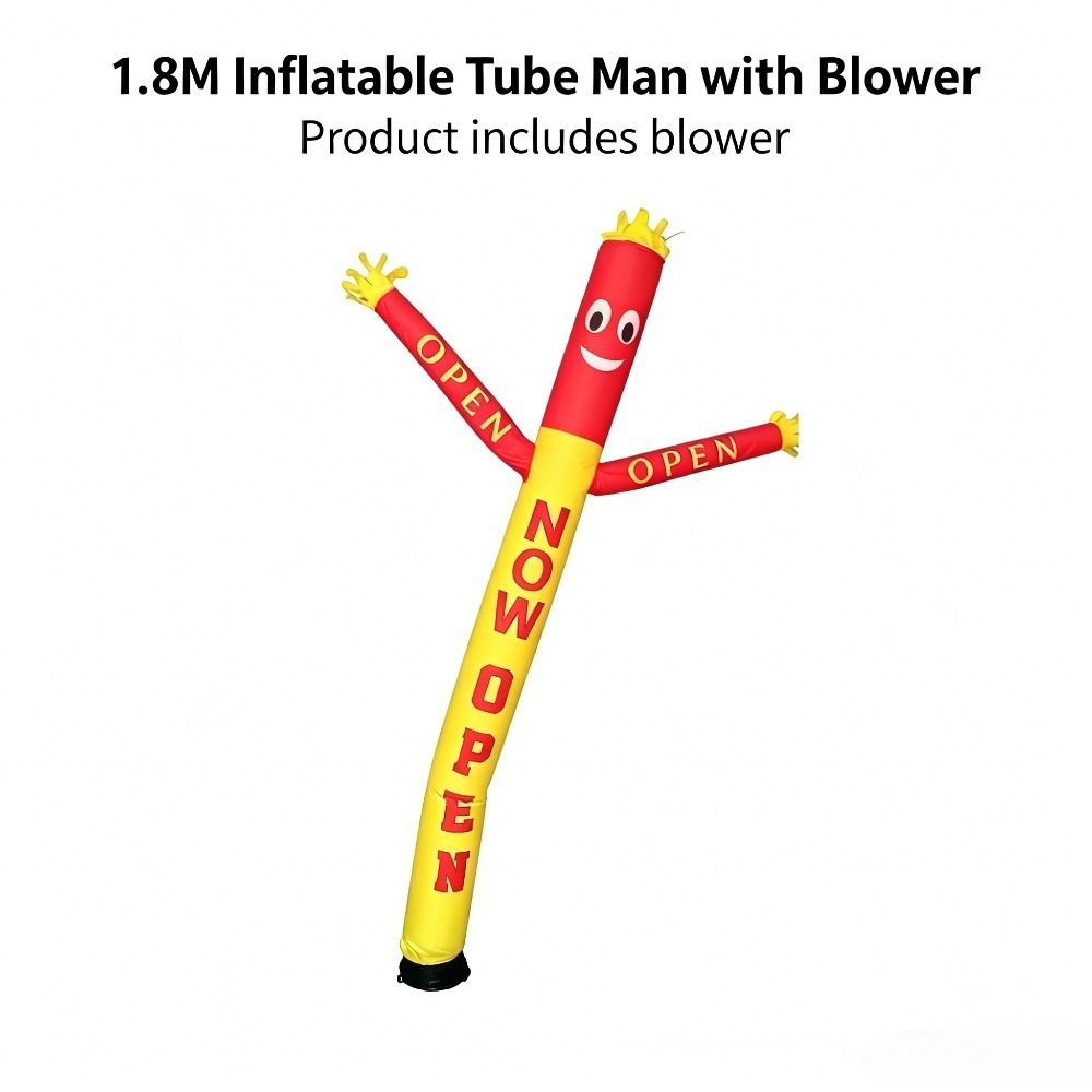 1.8M Inflatable Waving Tube Ma - Men'S Grooming Store のレビューと価格