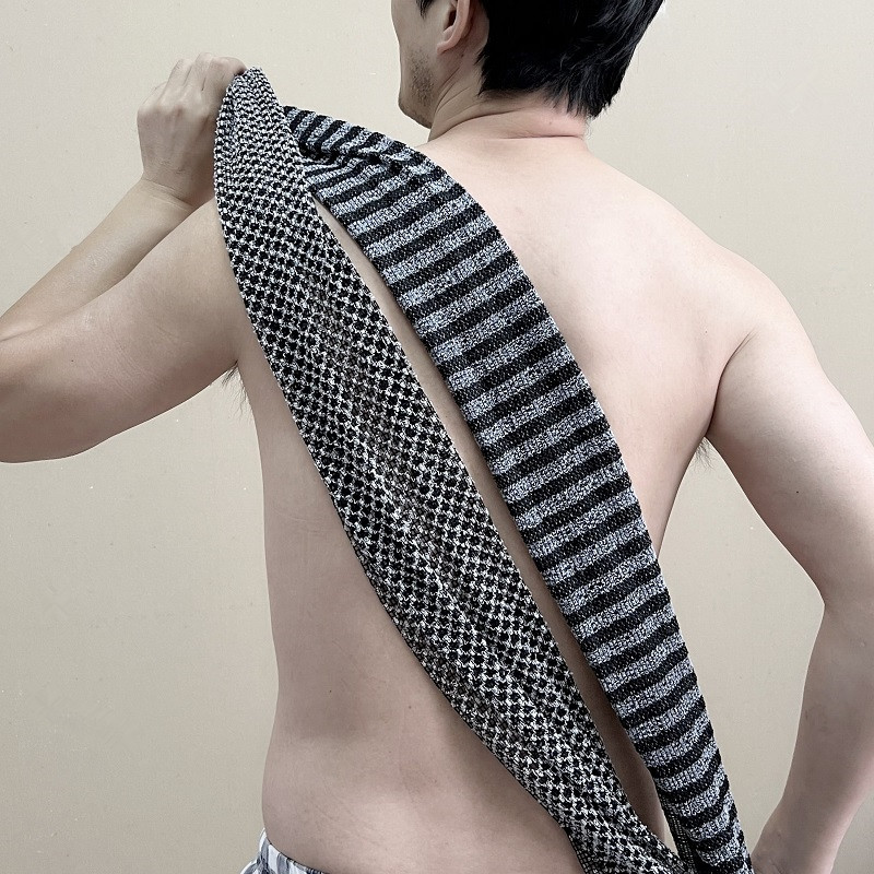 Exfoliating Washcloth Back Scr - Exfoliating Scrub Mens のレビューと価格