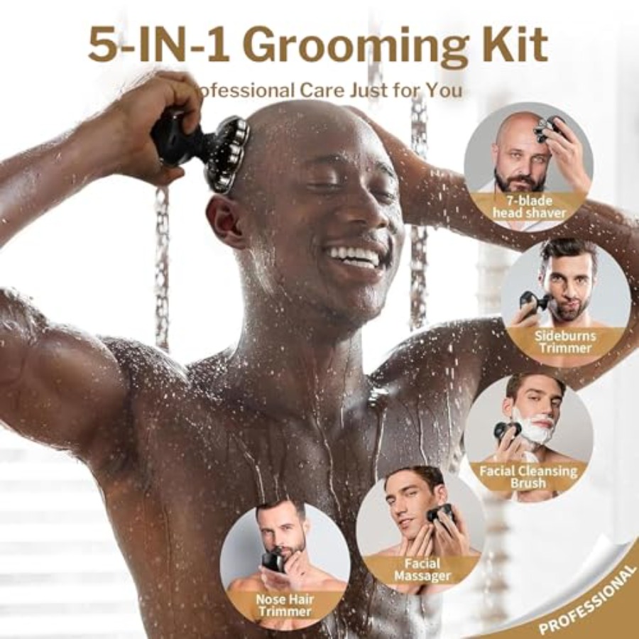 Head Shavers for Bald Men: 5-i - Men Grooming Usa のレビューと価格