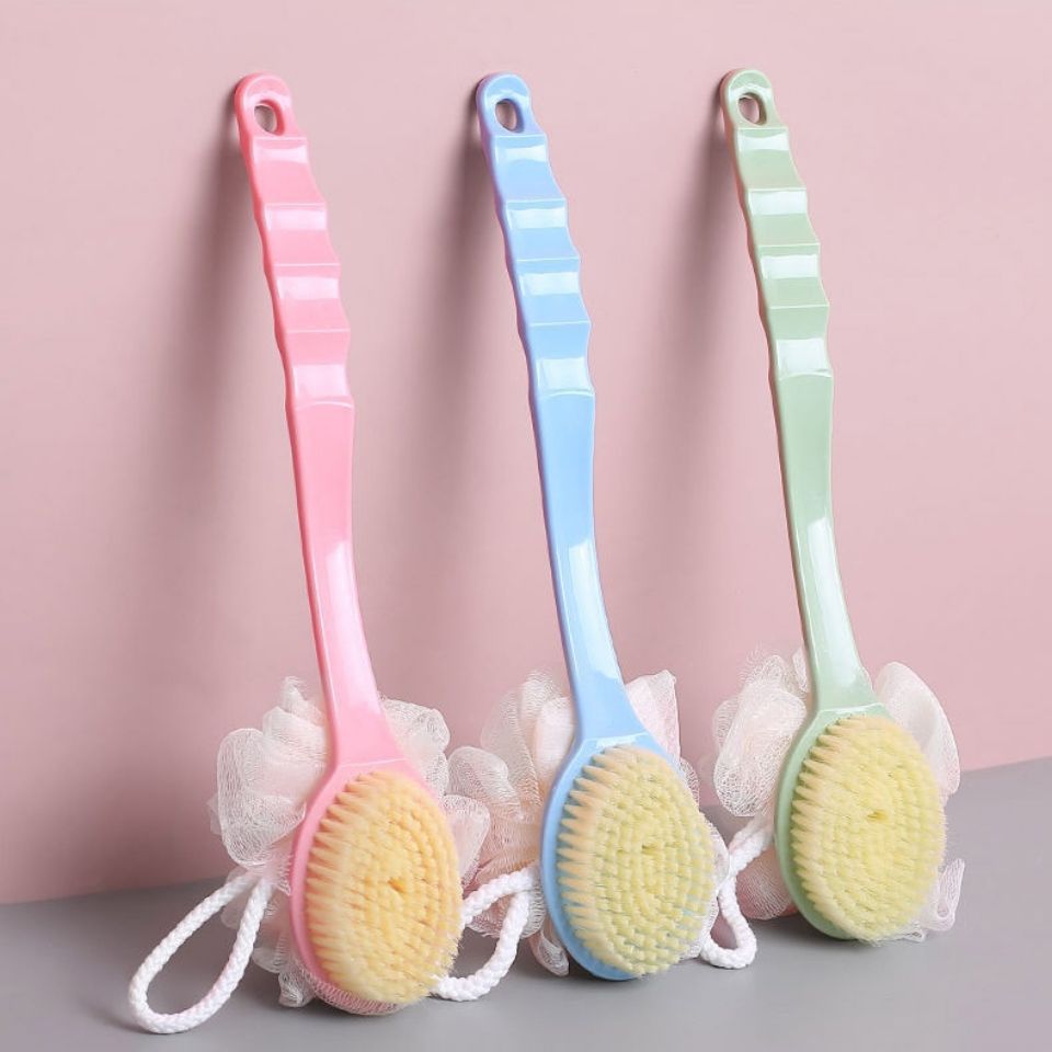 2-In-1 Soft Fiber Bath Brush G - Exfoliating Scrub Mens のレビューと価格