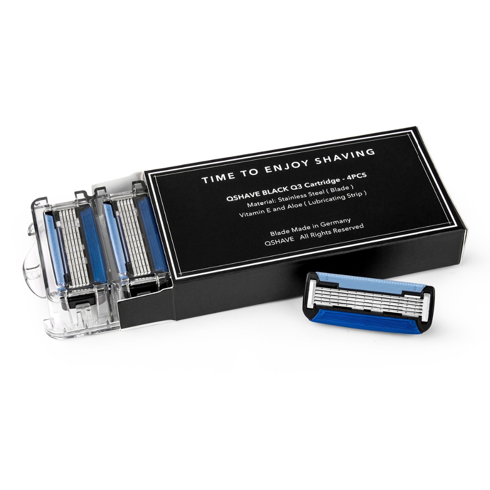 Qshave Black Spider Man Manual - Straight Razor Safety のレビューと価格
