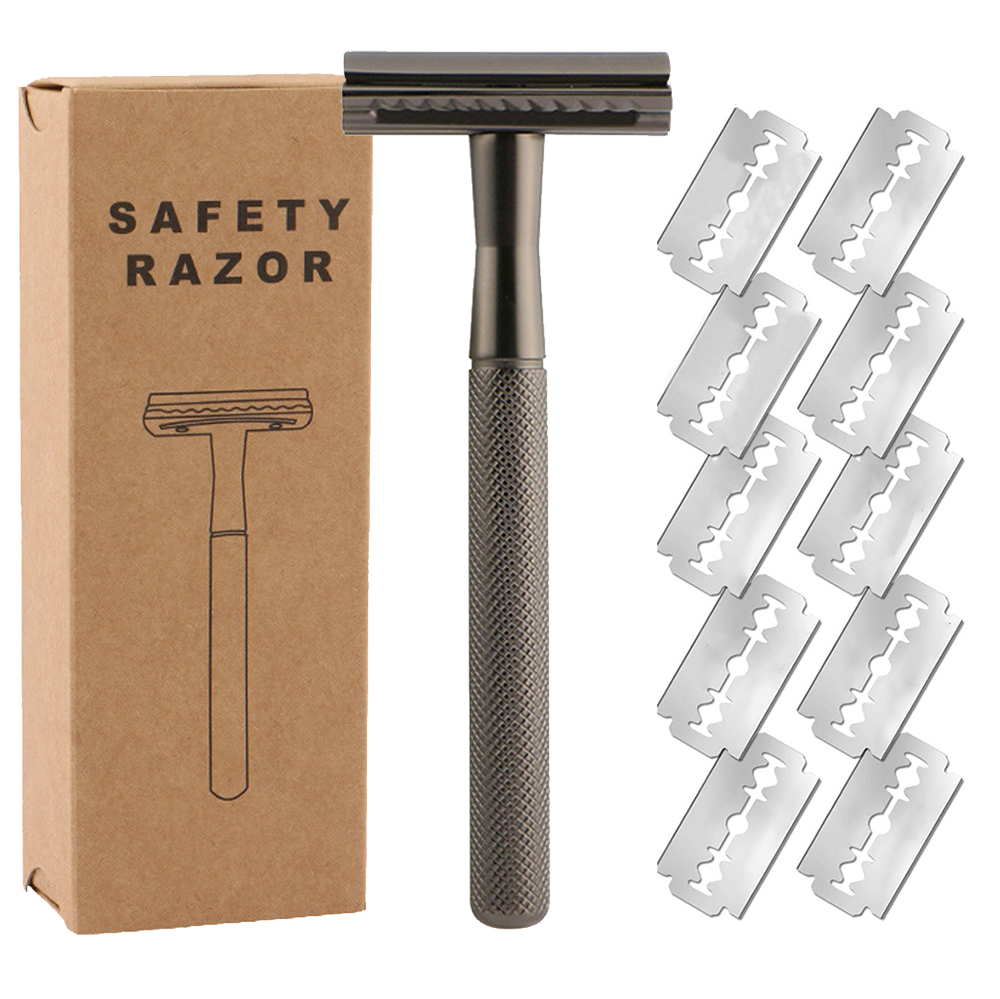 Safety Razor with Brass Weight - Straight Razor Safety のレビューと価格