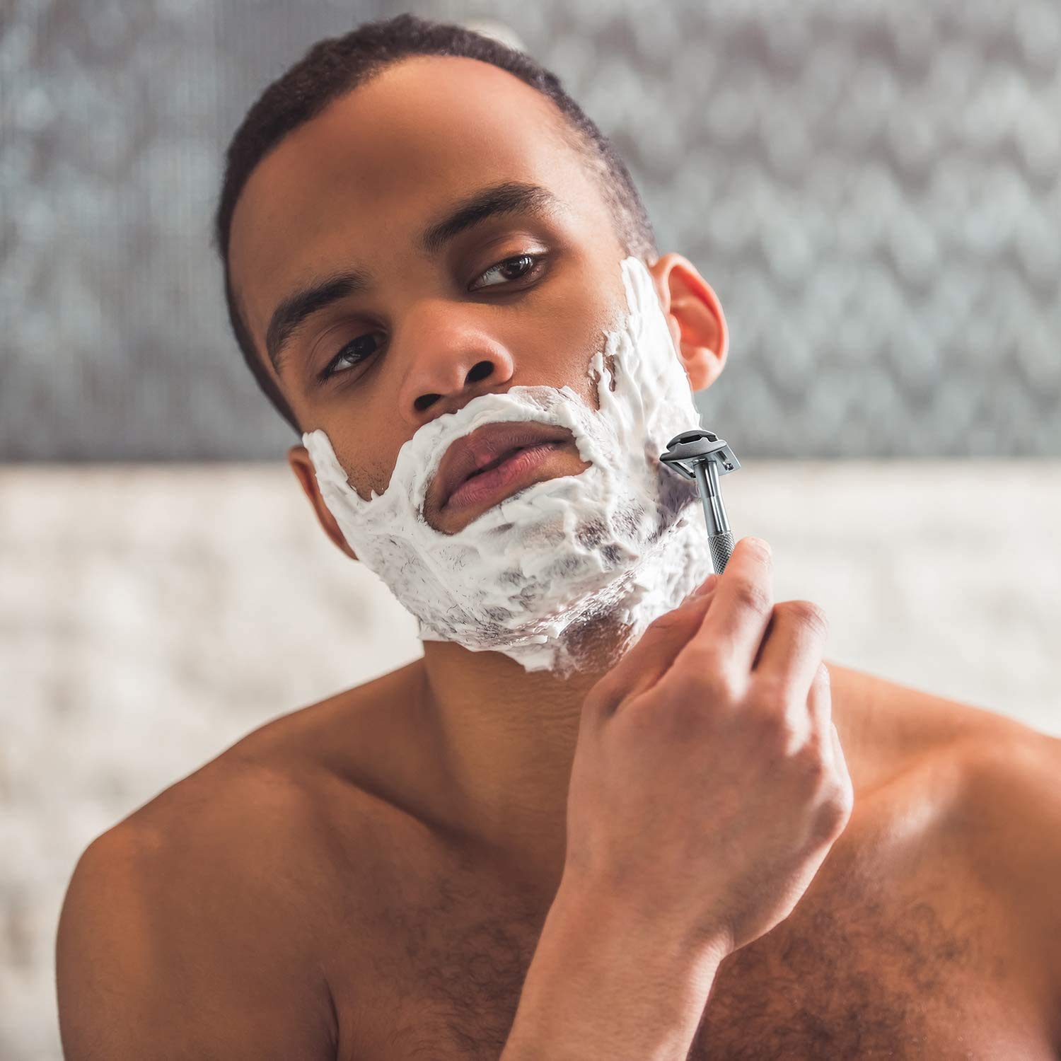 Safety Razor with Brass Weight - Straight Razor Safety のレビューと価格