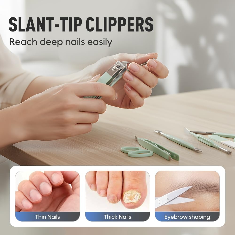 Manicure Set 16 in 1 Stainless - Men'S Grooming Store のレビューと価格
